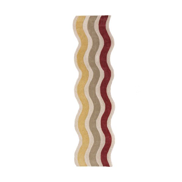 Käsitsi kootud villane vaip 80x300 cm Cascade Wool - Flair Rugs