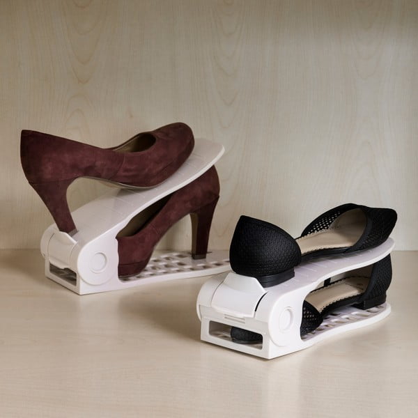 Komplekt 6 jalatsite korraldajaid Rack Reguleeritavad pesad - InnovaGoods-image-1