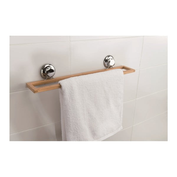 Bambusest seinale paigaldatud rätikuhoidja Spa - Compactor-image-2