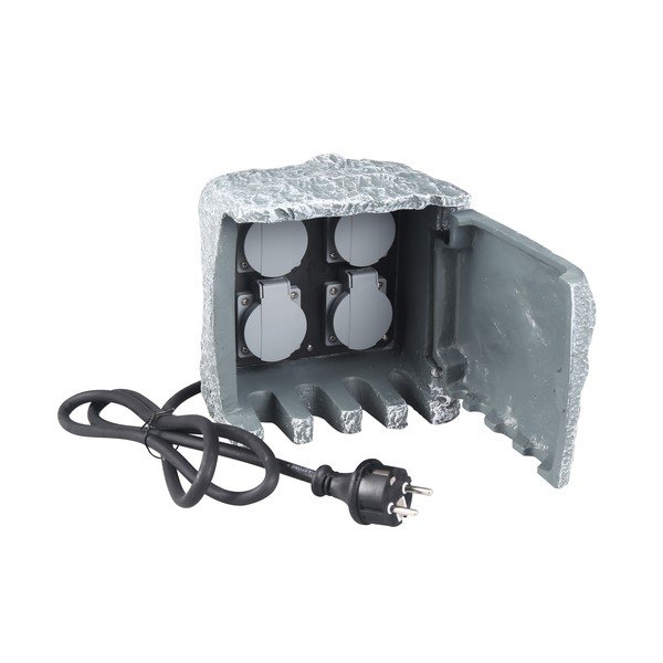 Välitingimustes kasutatav pistikupesa (kõrgus 21 cm) Stone - Hilight-image-2