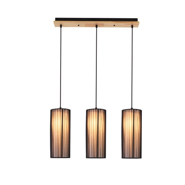 Rippvalgusti tekstiilist varjuga Kioto - Candellux Lighting-image-3