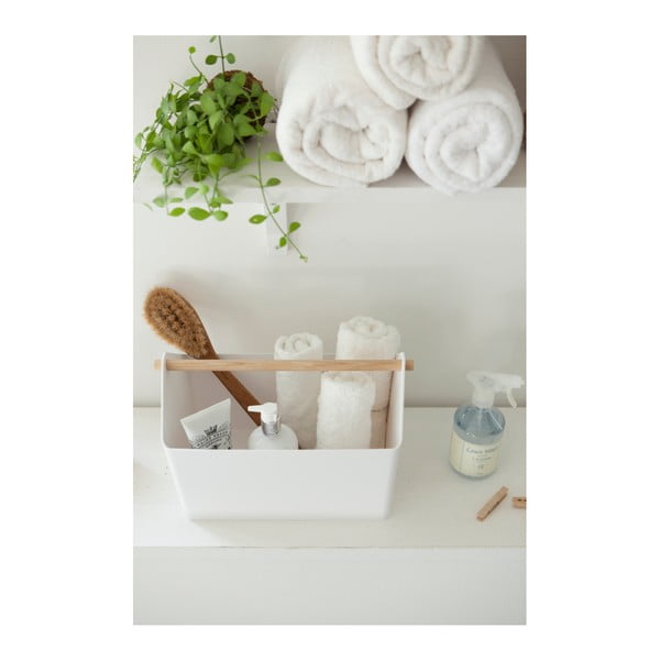 Valge hoiukasti ladustamine Favori - YAMAZAKI-image-1