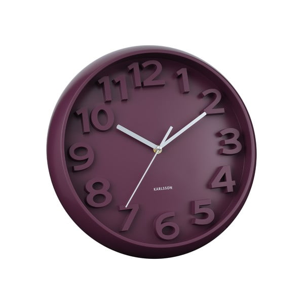 Seinakell ø 33,5 cm Elevated Classic Numbers - Karlsson-image-1