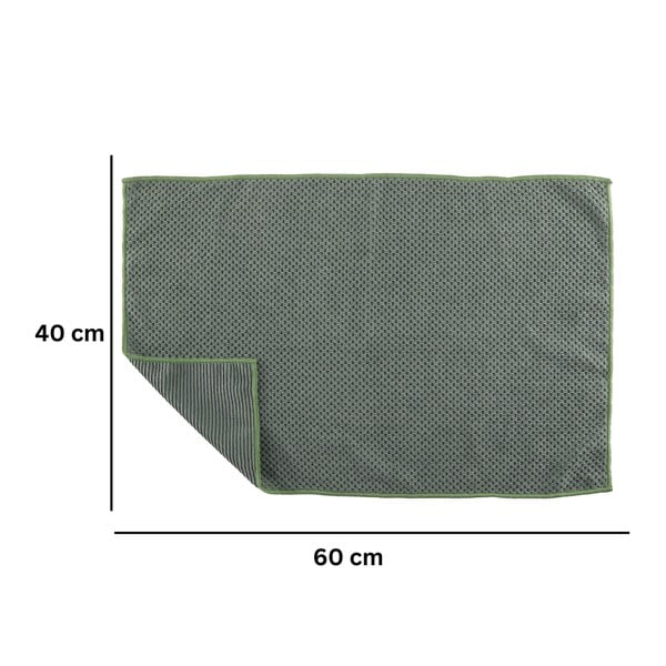 2 rätikut komplektis 40x60 cm Rice - Tiseco Home Studio-image-2