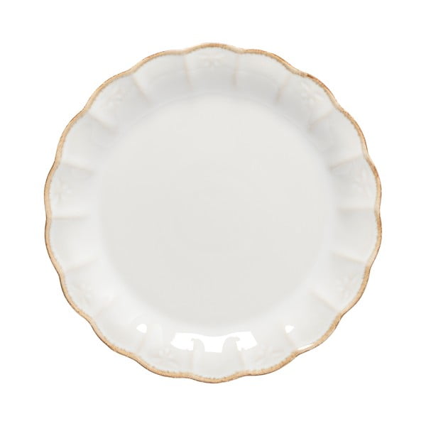 Valge keraamiline taldrik , ⌀ 23 cm - Casafina
