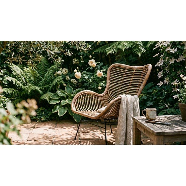 Rotangist aiatool naturaalses värvitoonis Rattan - Ego Dekor-image-1
