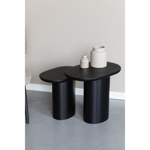 Abilauad 2 tk komplektis mangopuidust pealispinnaga 37x56 cm Bela - White Label-image-2