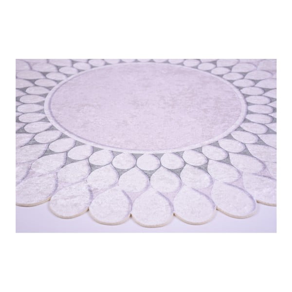 Hall vaip Zinno , ⌀ 80 cm Yesil - Vitaus-image-2