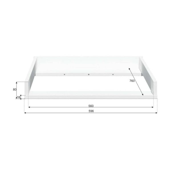 Valge muutuv laud kirstule Lotta - BELLAMY-image-2