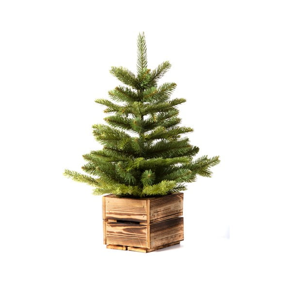 Kunstlik jõulupuu puidust potis , kõrgus 65 cm - Dakls