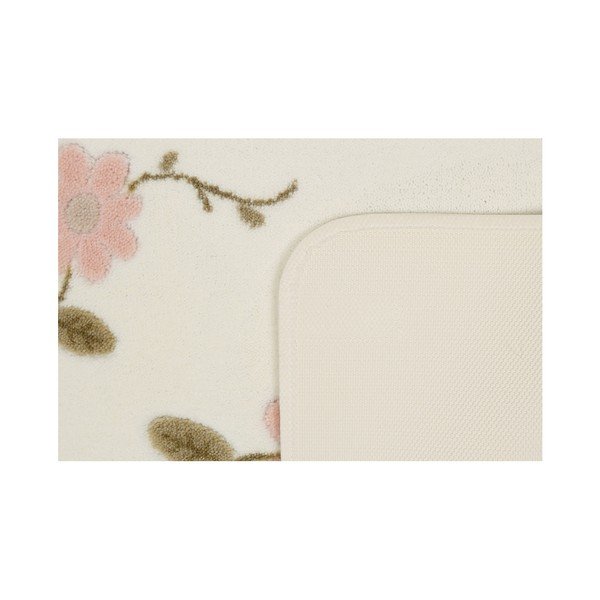 Sada 2 koupelnových předložek Confetti Bathmats Margherita White-image-4