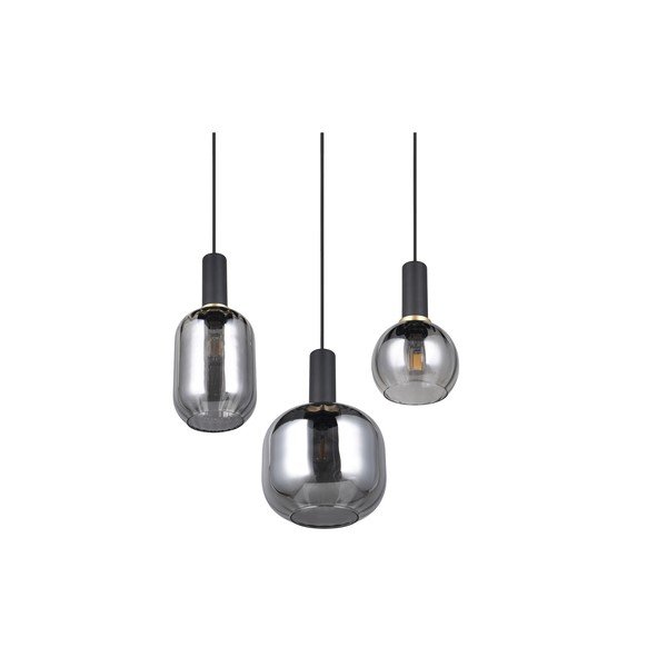 Must rippvalgusti klaasist varjuga Diva - Trio-image-4