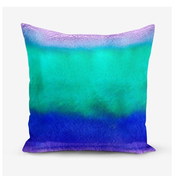 Povlak na polštář s příměsí bavlny Minimalist Cushion Covers Underwater, 45 x 45 cm