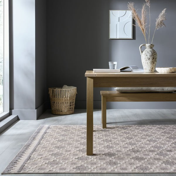 Hallikasbeež pestav vaip 155x230 cm Graysen - Flair Rugs-image-1