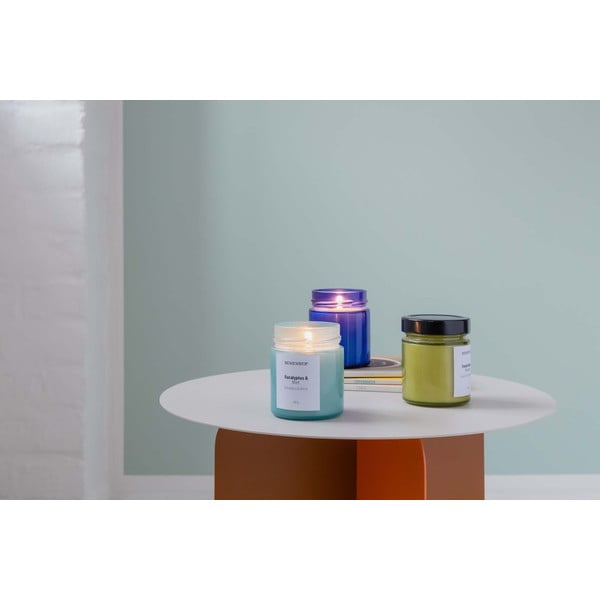 Lõhnastatud sojaküünal, põlemisaeg 35 h Fresh Basil & Rhubarb - Remember-image-1