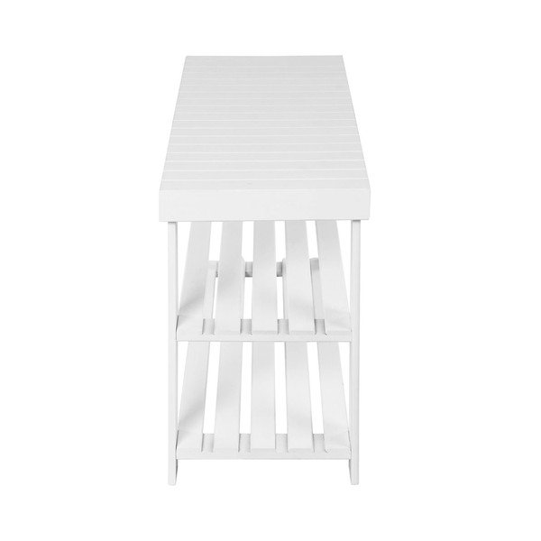 Bílý bambusový regál na 6 párů bot Songmics, šířka 70 cm-image-4