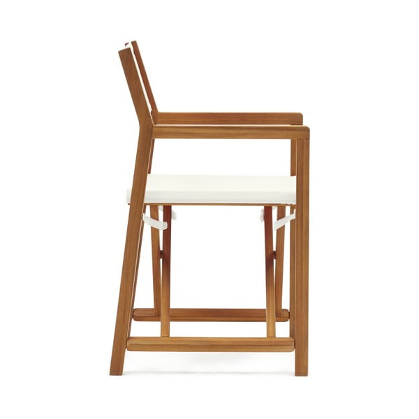 Valged-puiduvärvi puidust aiatoolid 2tk komplektis Thianna - Kave Home-image-3