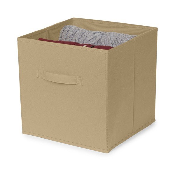 Khaki värvi plastist hoiukast 31x31x31 cm - Compactor-image-2