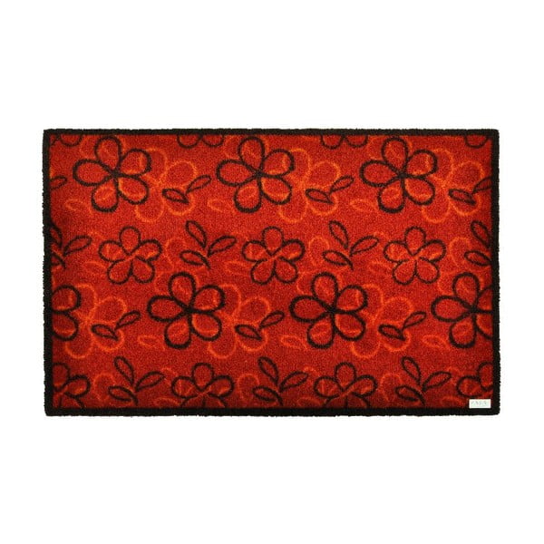 Rohožka Zala Living Floral Red, 50 x 70 cm