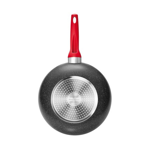 Wokipann ø 28 cm Manico Rosso - Tescoma-image-1