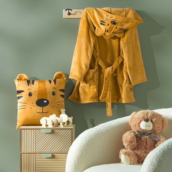 Sametist lastepadi 40x40 cm Tigry - douceur d'intérieur-image-1