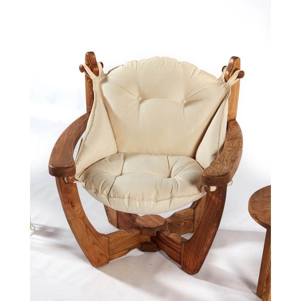 Puidust aiatool kreem-puiduvärvi Relax - Floriane Garden-image-2