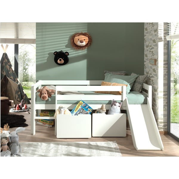 Valged sahtlid lastevoodi alla 2tk Pino - Vipack-image-4