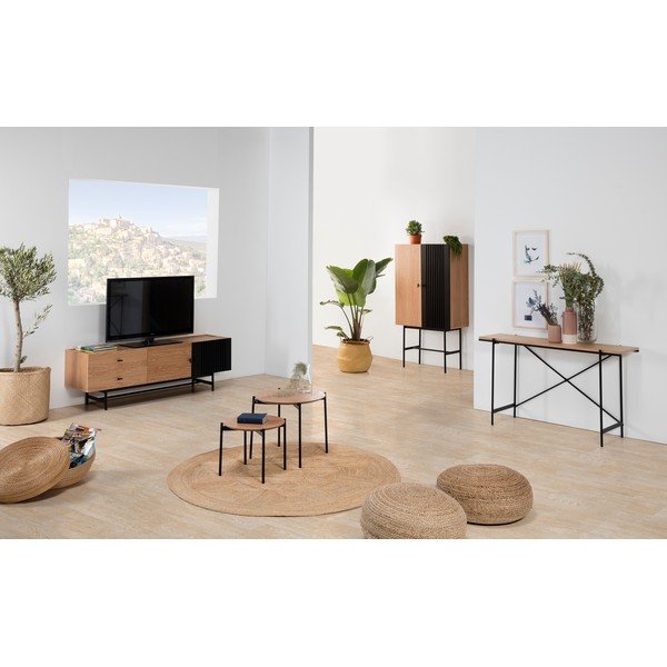 2 puidust dekoratiivse laua komplekt Piera - Marckeric-image-1