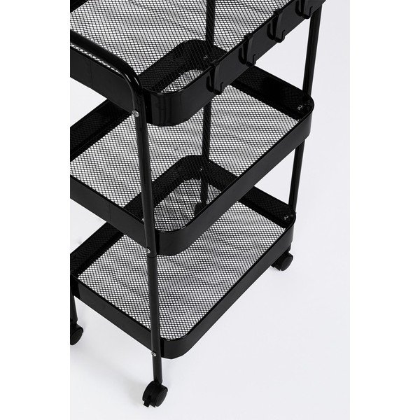 Metallist serveerimislaud ratastel 29,5x41 cm Leiky - Yes Everyday-image-4