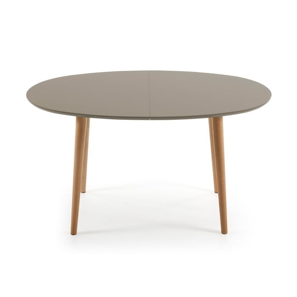 Hall ovaalne kokkupandav söögilaud , 140 x 90 cm Oakland - Kave Home-image-1