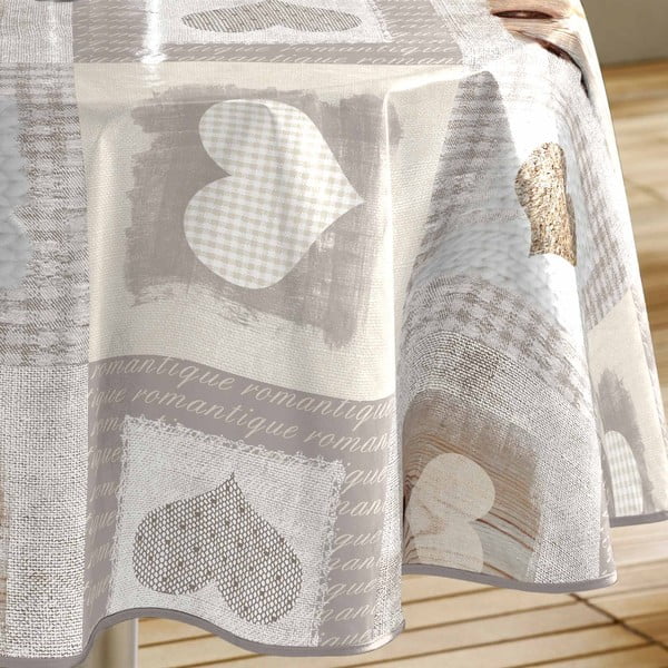 Pestav PVC laudlina ø 160 cm Cosy Coeur - douceur d'intérieur-image-1