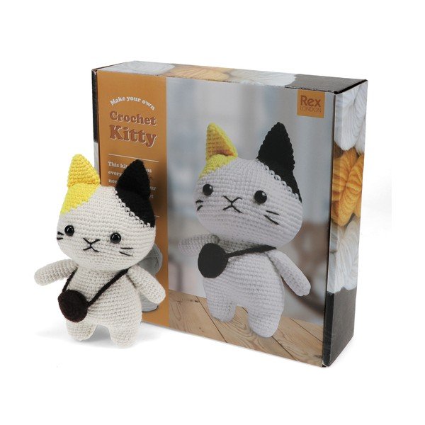 Loominguline komplekt DIY Crochet Cat - Rex London