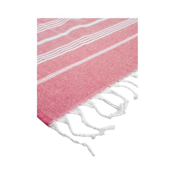 Červená osuška s příměsí bavlny Kate Louise Cotton Collection Classic Red, 100 x 180 cm-image-3