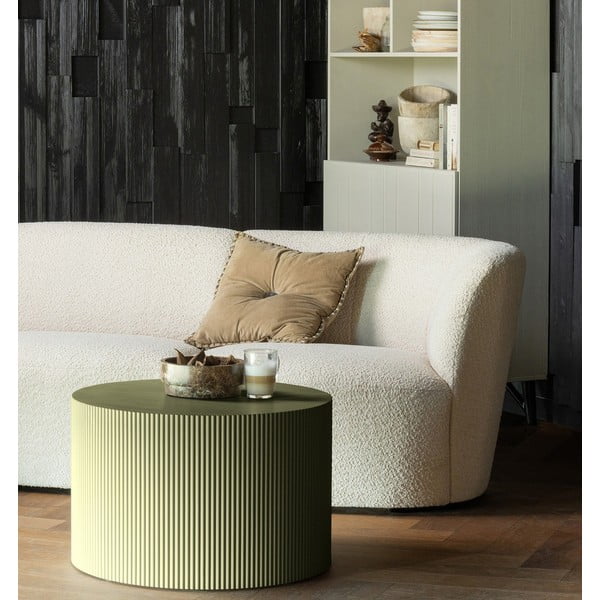 Khakivärvi ümmargune diivanilaud ø 60 cm Sanne - WOOOD-image-4