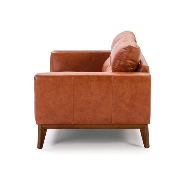 Nahast diivan , 159 cm Cognac - Ángel Cerdá-image-3