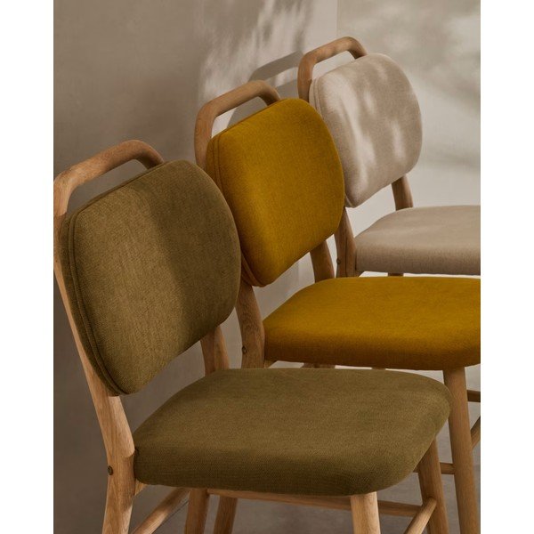 Khakivärvi söögitoolid 2tk komplektis Helda - Kave Home-image-4