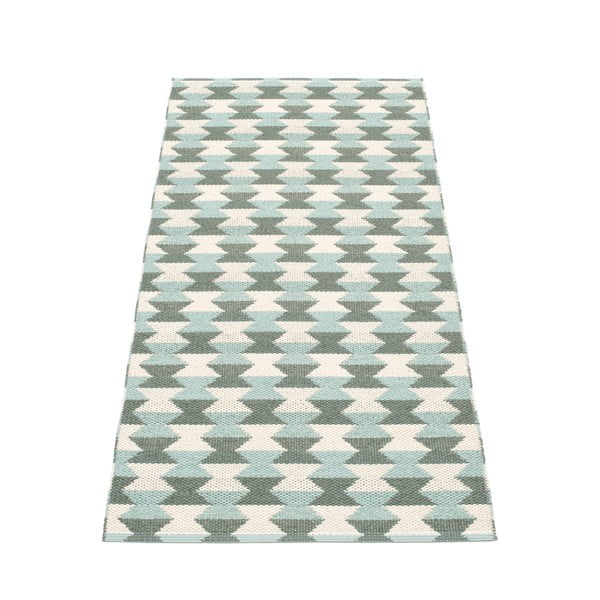 Roheline-türkiissinine sise/välisvaip 70x160 cm Dana Army – Pappelina-image-1