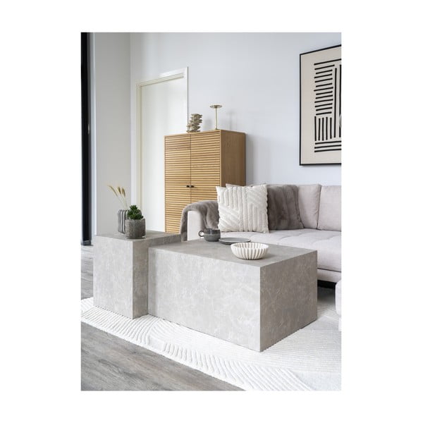 Hallid kivikeraamikast taldrikud 4tk komplektis ø 21 cm Selma - House Nordic-image-3