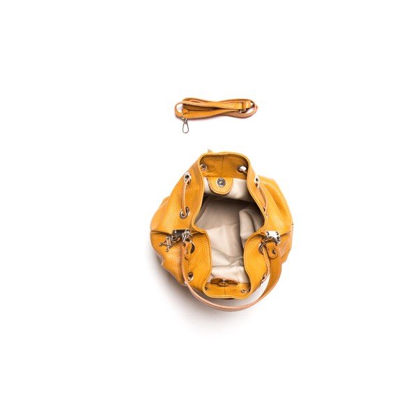 Kabelka Bucket Cognac-image-3