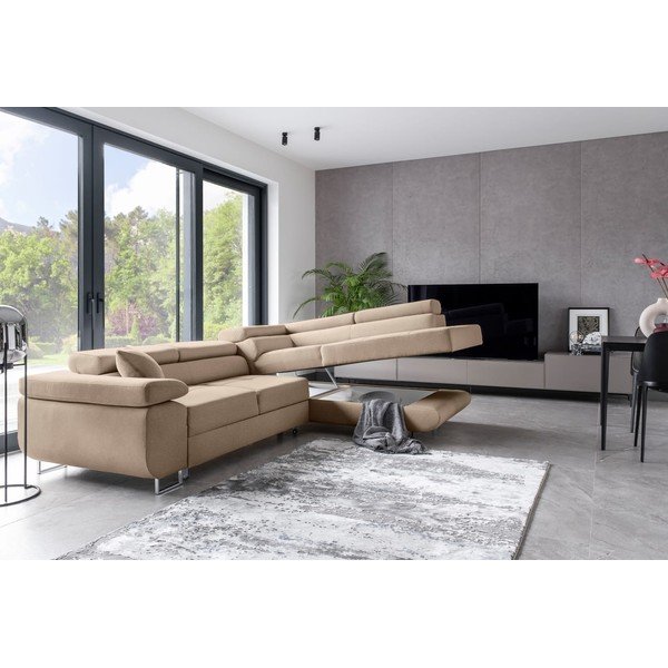 Beež nurgadiivan, muudetav / koos panipaigaga, parem nurk Anton – ELTAP-image-4