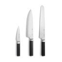 3-osaline roostevabast terasest nugade komplekt Trino - FABINI