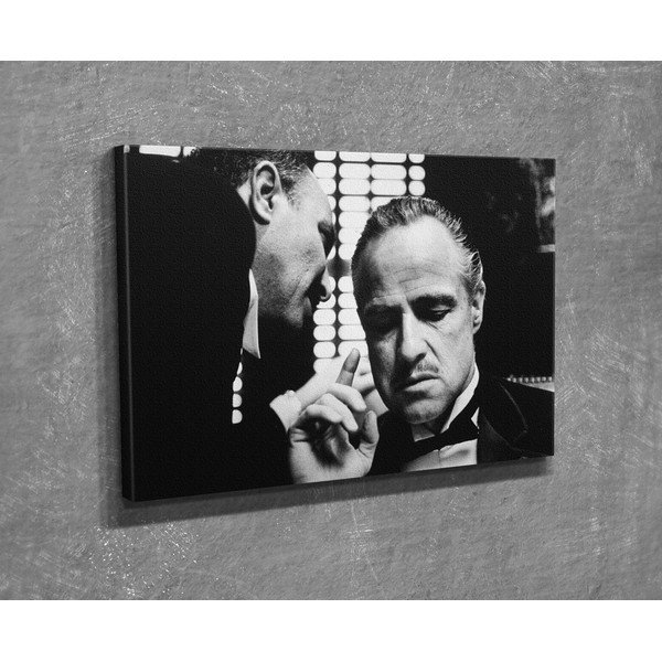 Seinamaal lõuendil Talk, 40 x 30 cm - Wallity-image-3