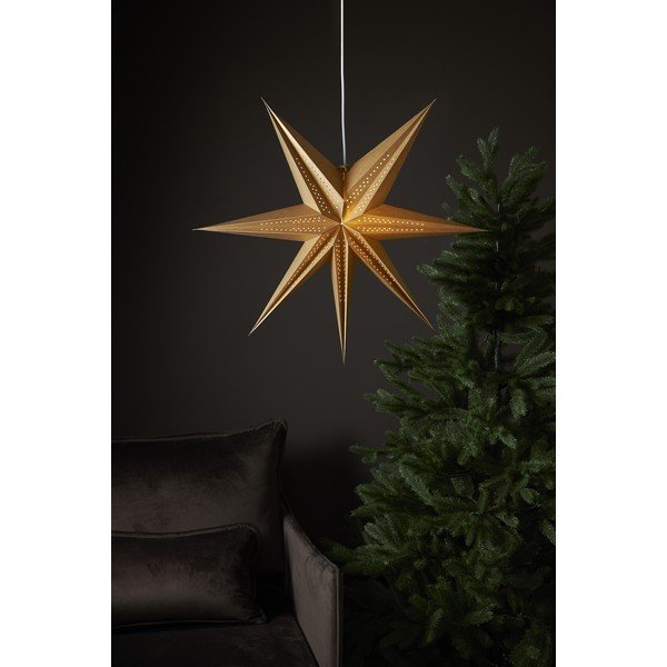 Jõuluvalgusti kuldne kaunistus ø 60 cm Point - Star Trading-image-3