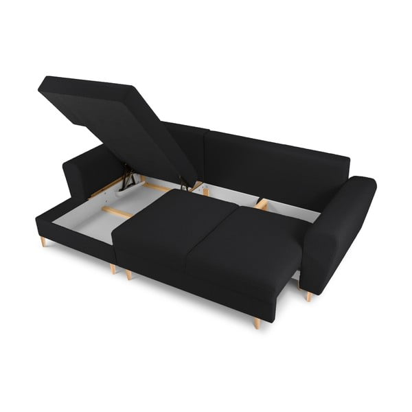 Must bukleekangast panipaigaga nurgadiivanvoodi (vasak nurk) Kyoto - Cosmopolitan Design-image-3