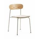 Beežid-puiduvärvi söögitoolid 2tk komplektis Adriana – Marceric