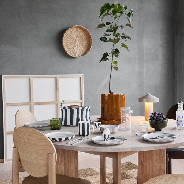Käsitööna valminud kivist lillepoti kaas ø 21,5 cm Nami - OYOY Living Design-image-1