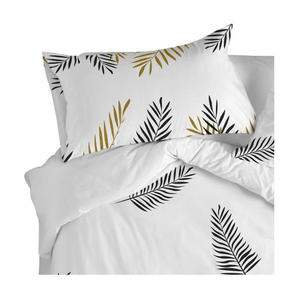 Puuvillased padjapüürid 2tk komplektis 50x75 cm Foliage - Blanc-image-1