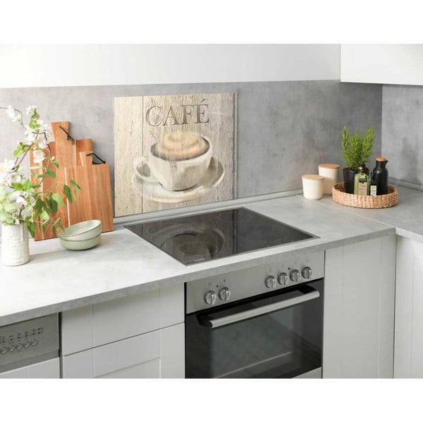 Klaasist seinakate pliidi äärde, 60 x 50 cm Café - Wenko-image-1