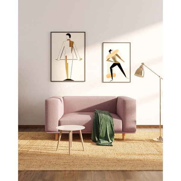 Roosa bukleekangast tugitool  Kukumo - Ame Yens-image-1