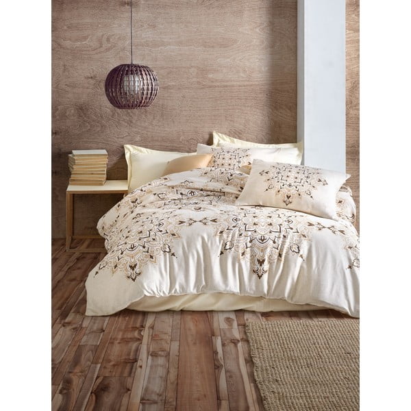 Puuvillane voodipesu koos linaga Cotton Box , 200 x 220 cm Laura - Mijolnir